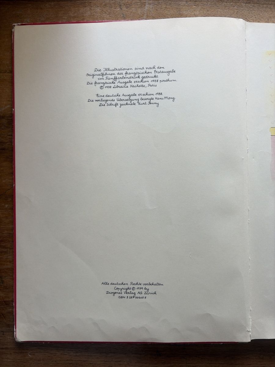 Libri: BABAR Bilderbuch-Grossformat 27x1.5x37cm – Usato da rüeterswil venduto da Svda 1