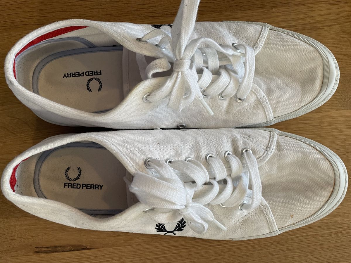 Fred Perry Scarpe da uomo: Fred Perry Sneaker Gr. 46 – Usato da Rotkreuz venduto da Rajah