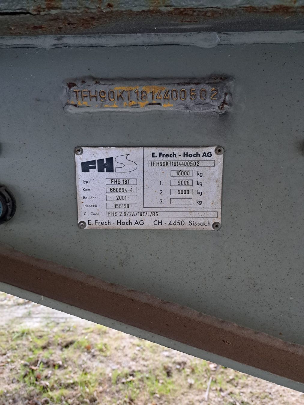 Anhänger: Lkw Anhänger – Gebraucht aus Langenbruck von Hofi1977 3