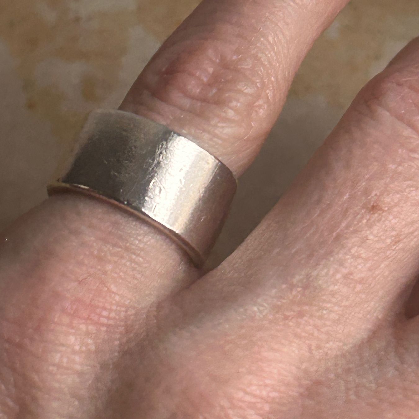 Anelli: Breiter Vintage Silber Ring, TIMELESS (52) – Usato da Basel venduto da bellespirit 3