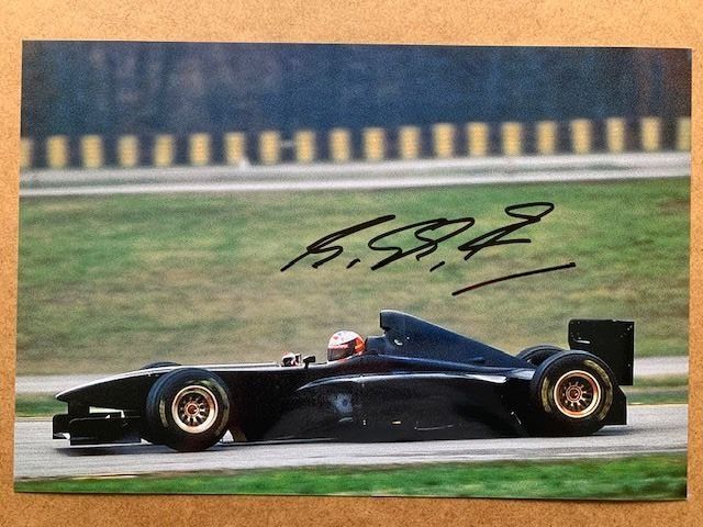 Autogramme: Sommer Preis / 5 Orginal M. Schumacher – Gebraucht aus Grabs von Sauber60 2