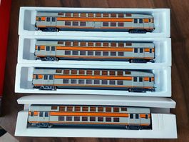 Jouef - SNCF Pendelzugwagen mit Steuerwagen - H0 GS OVP