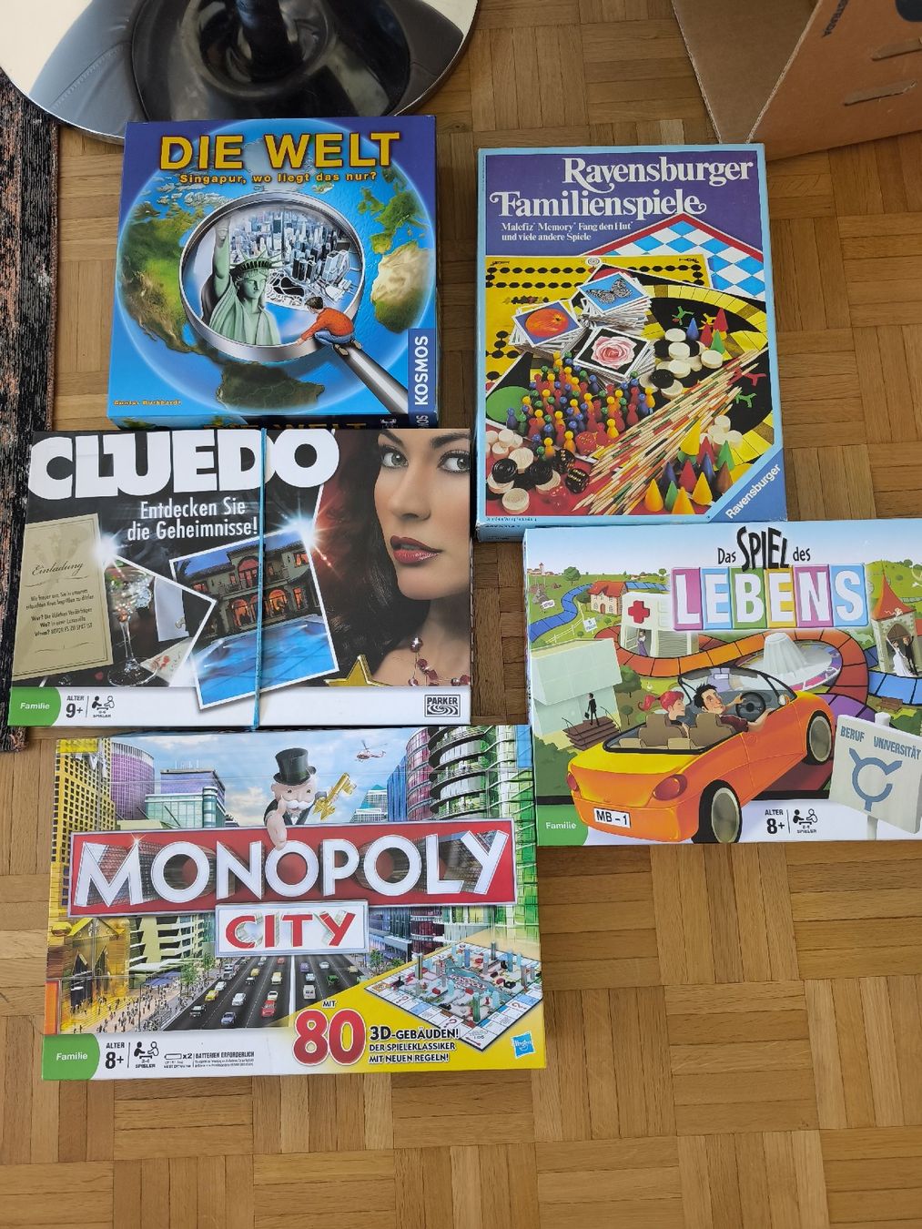 Giochi: Brettspiel Set 5 Gesellschaftsspiele gebraucht – Usato da Kloten venduto da nic_9l2c