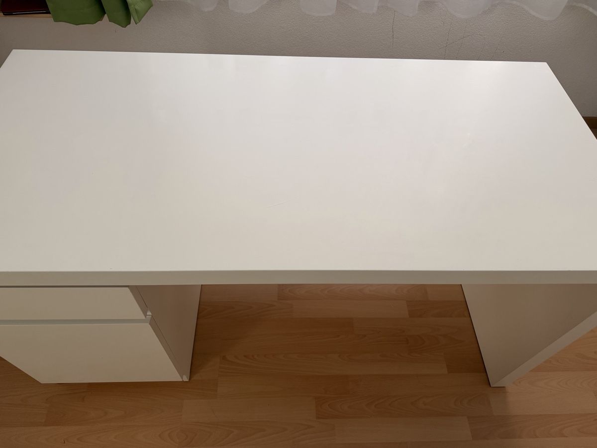 Ikea Schreibtische: IKEA MALM Schreibtisch 140x65 cm – Gebraucht aus Gams von flysea1986 1