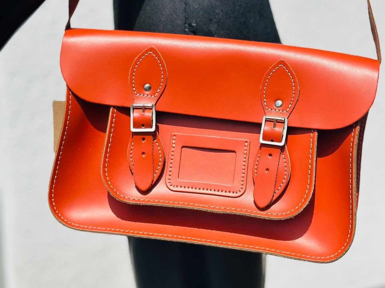 Sacs femmes: Ledertasche orange, neu – Neuf (Voir description) à Zufikon par Modestil365