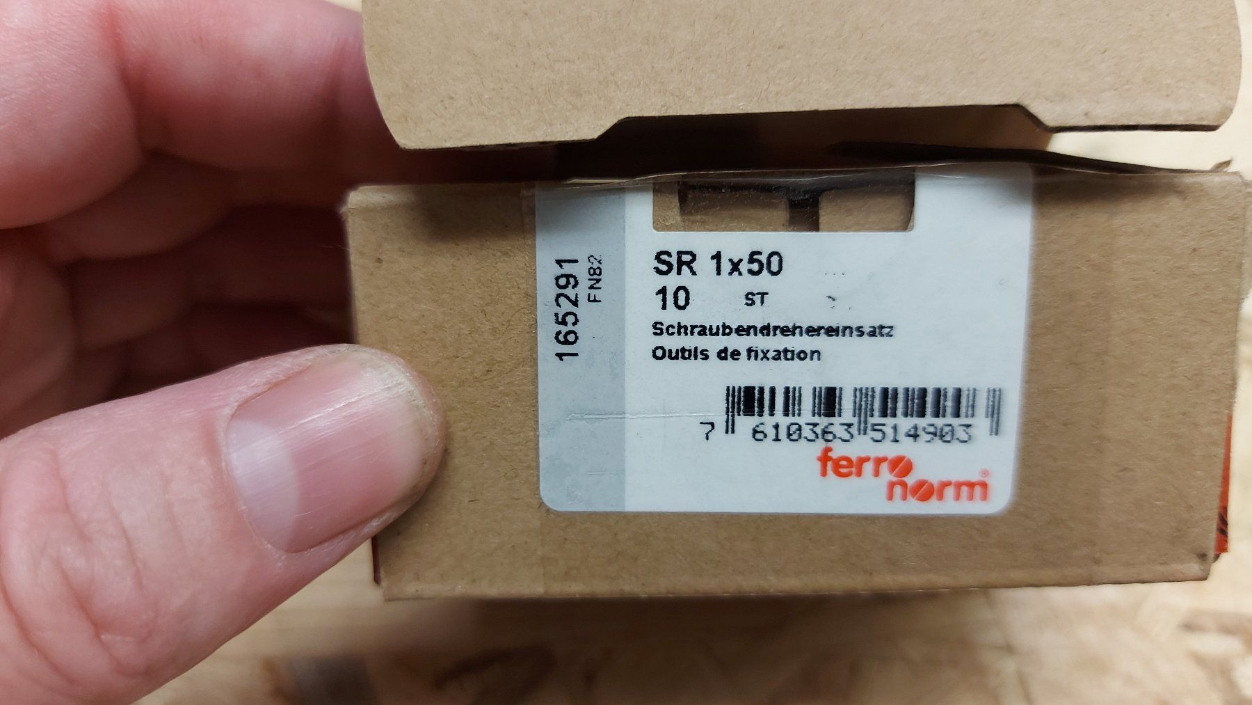 Tutti gli attrezzi: SR1 Bit, 3 stück, 50mm lange version – Nuovo (secondo la descrizione) da Schönengrund venduto da nae_8cty 3