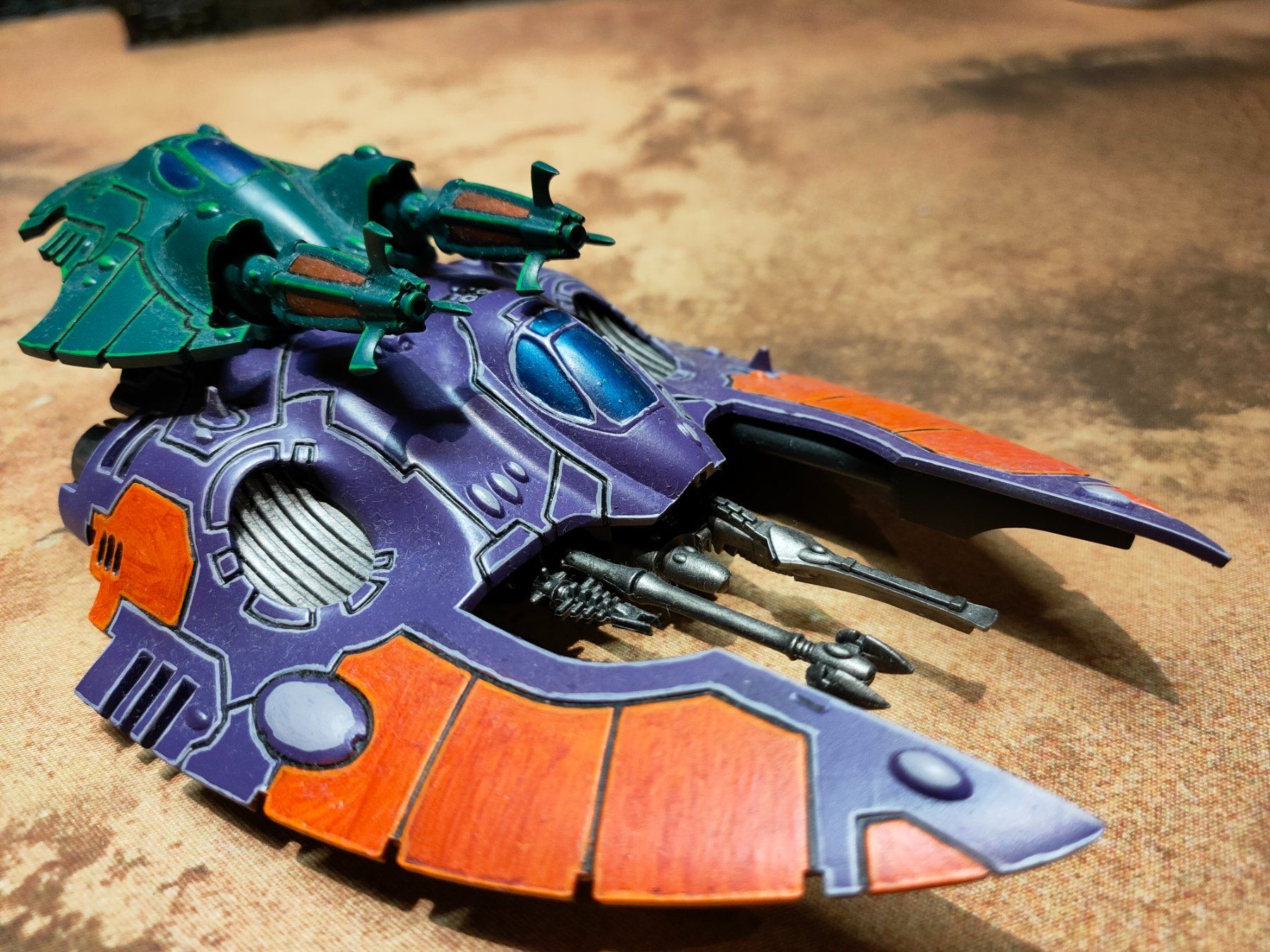 Modellbausätze & Standmodelle: Warhammer 40k Aeldari Eldar Nightspinner – Gebraucht aus Baden von