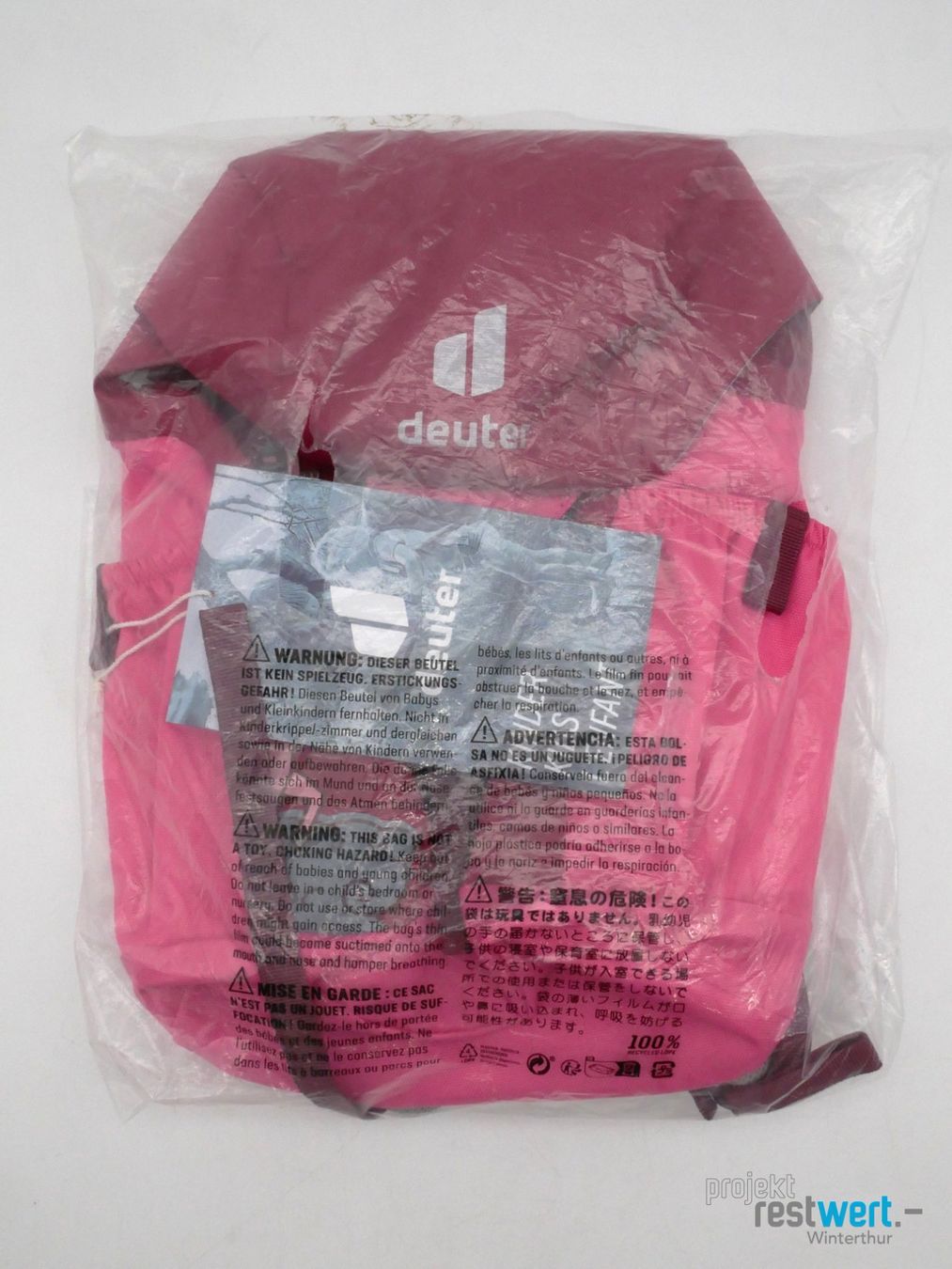 Deuter Sacs & sacs à dos: DEUTER Schmusebär Kinderrucksack, Pink – Neuf (Voir description) à Winterthur par Restwert_Winterthur 5