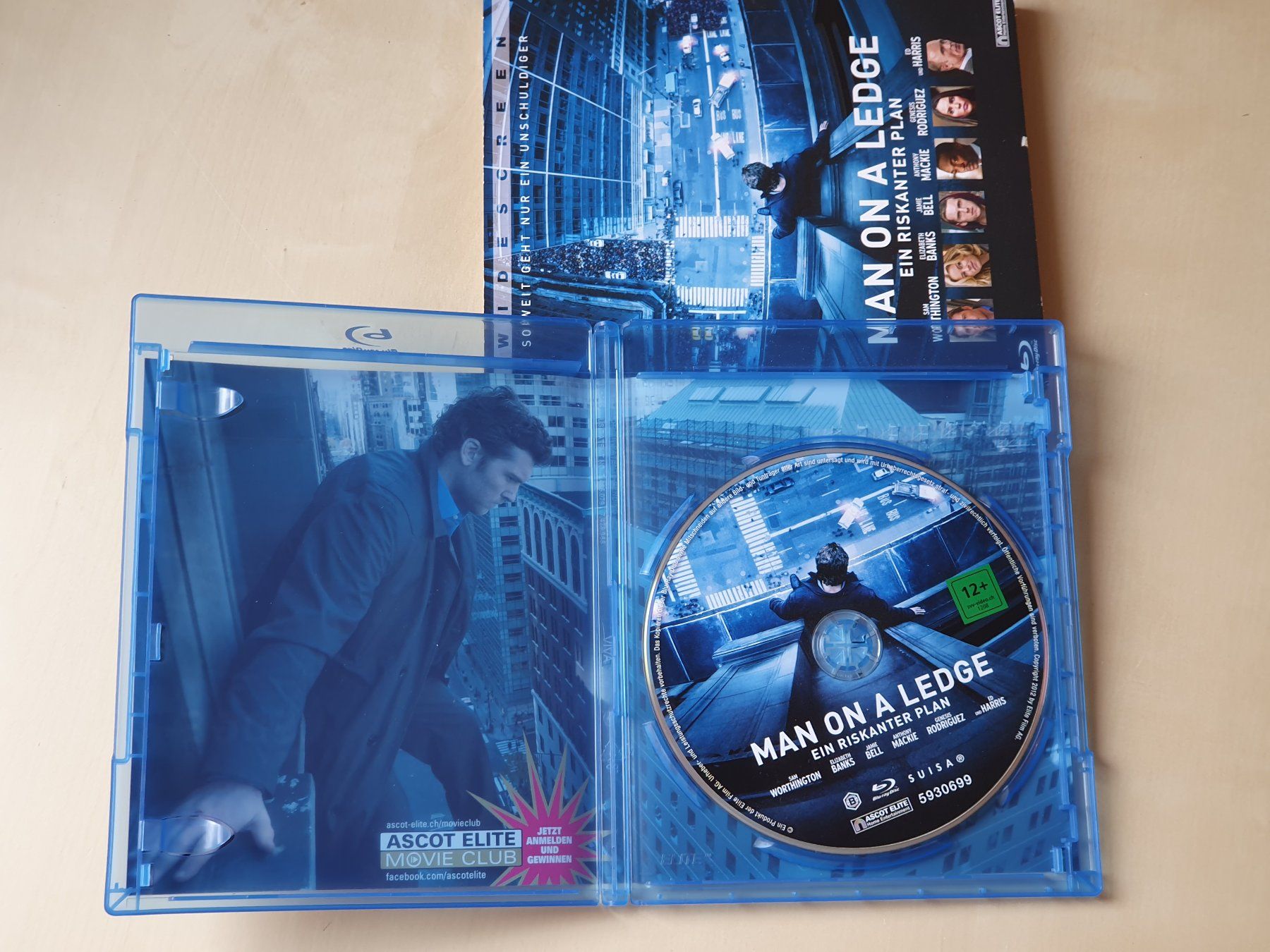 Tous les DVDs: Man on a Ledge – D'occasion à Stansstad par collectorsshop 2