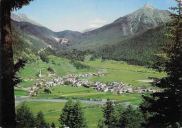 Zernez.Blick gegen den Ofenpass GR