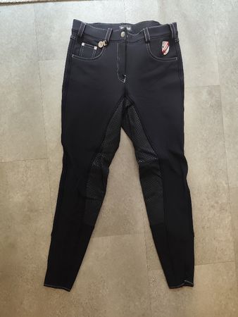 Pikeur Reithose Grösse 38, Schwarz, Grip, Winter