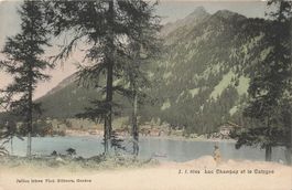 Lac Champex et le Catogne