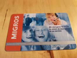 Geschenkkarte (leer) Migros Kundendienst