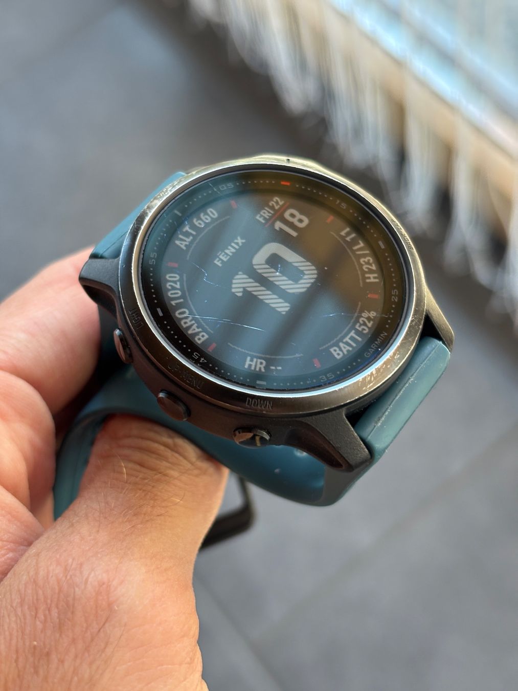 Garmin Smartwatch: Garmin Fenix 6s Pro – Usato da Baltschieder venduto da watchwhims 6