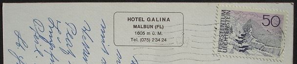 Ansichtskarten: MALBUN Hotel Galina, Ski – Gebraucht aus Jona von philajona 1