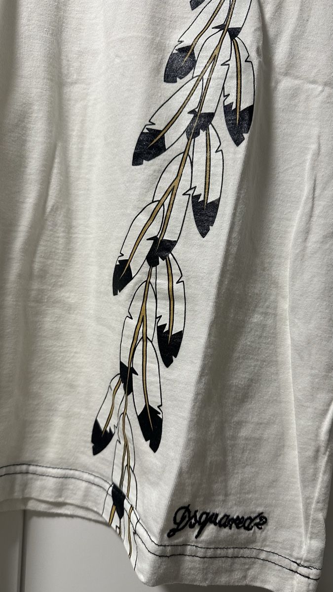 T-shirt: Dsquared Shirt M L T-Shirt washed destroyed boho – Usato da Stetten AG venduto da rai_hy6h 2