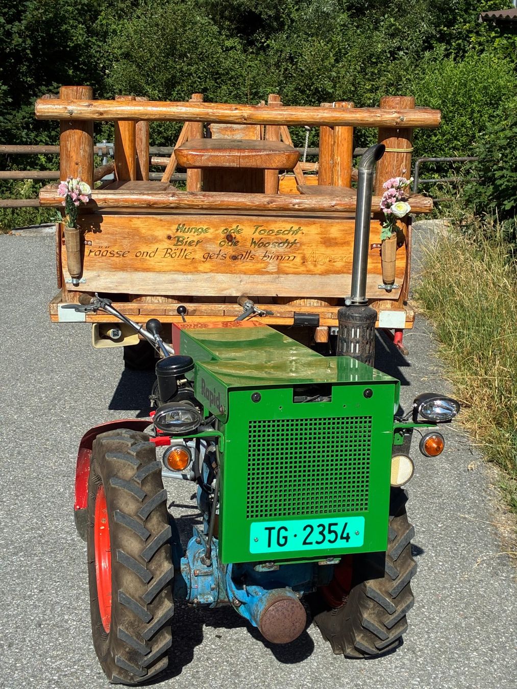 Rapid Tutte le macchine: Rapid mitt Geselschatswagen – Usato da Gais venduto da Heira