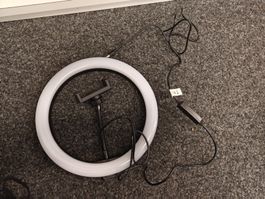LED-Ringlicht Handy-Halterung (ohne Stativ)