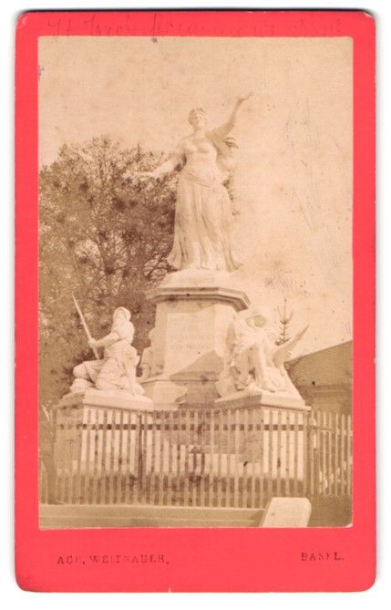 Fotografie & Manifesti: Fotografie Basel, das St. Jakobs Denkmal – Usato da Berlin venduto da bartko-reher