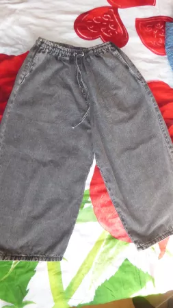 NEUE Ballon Jeanshose aus Tailand Bund 35cm