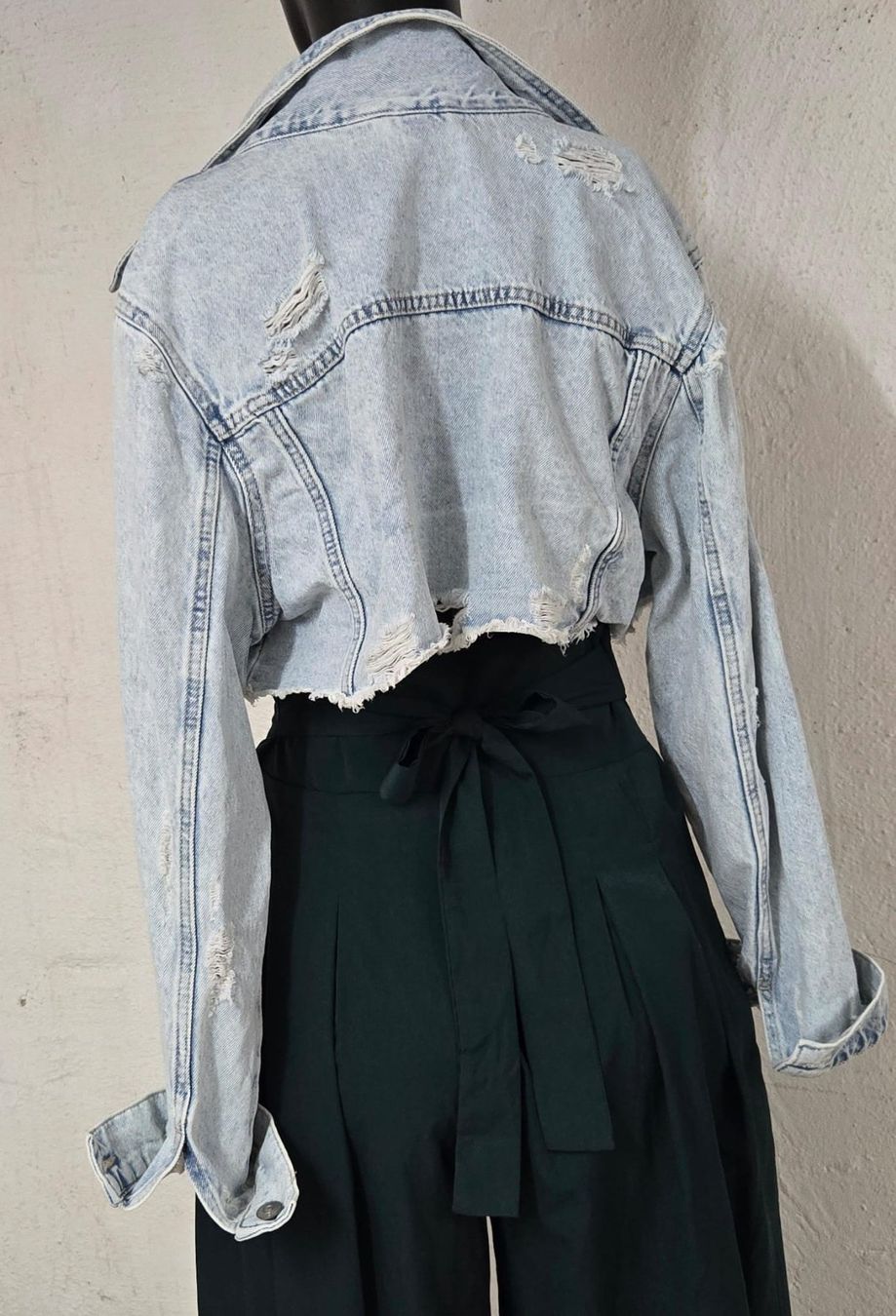 Giacche: Coole Cropped Jeansjacke, hellblau, Grösse L, Neu!! – Nuovo (secondo la descrizione) da Rheinsulz venduto da Gilea 5