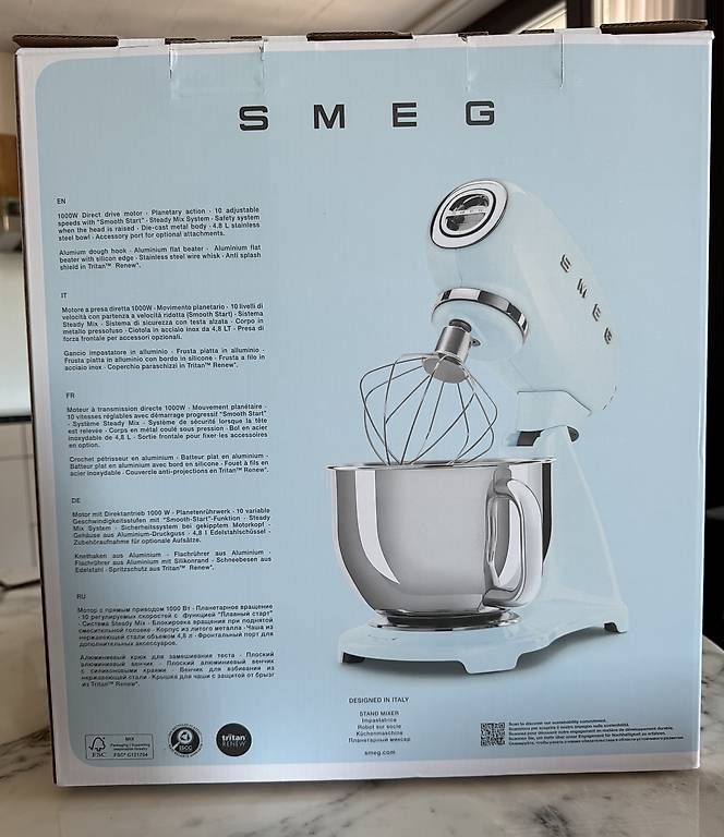Smeg Küchengeräte: SMEG Küchenmaschine Pink / Neu – Neu und originalverpackt aus Zürich von tanski_m 2