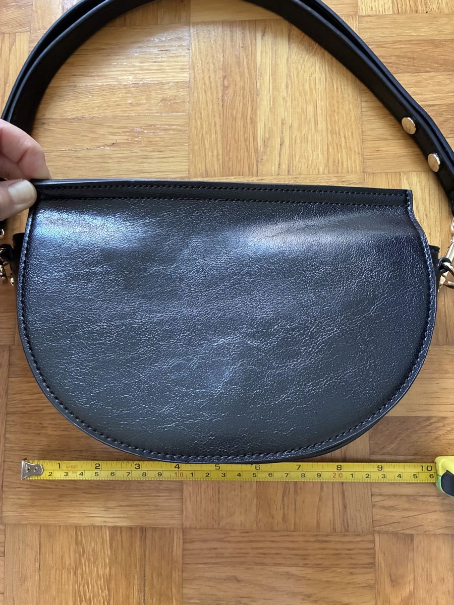 Mango Borse da donna: Mango Tasche schwarz Kunstleder – Nuovo (secondo la descrizione) da Basel venduto da ememilil 3
