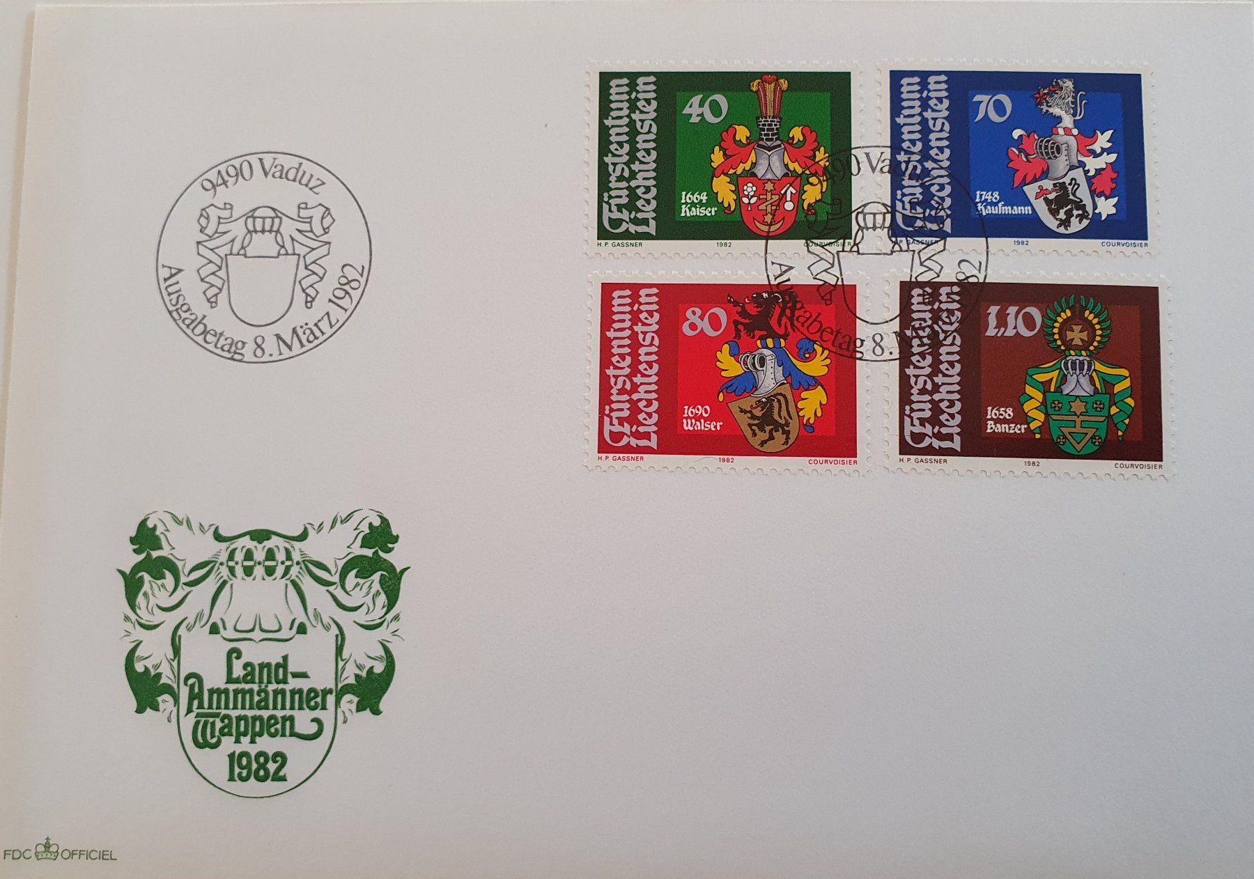 Tutti i francobolli: 1982  JSA / FDC – Nuovo (secondo la descrizione) da Alten venduto da Regenwasser 3