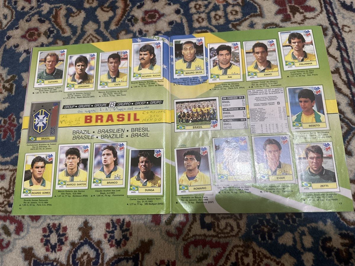 Panini Album: Album Panini USA 94 completo – Usato da Bellinzona venduto da Ti.belli 8