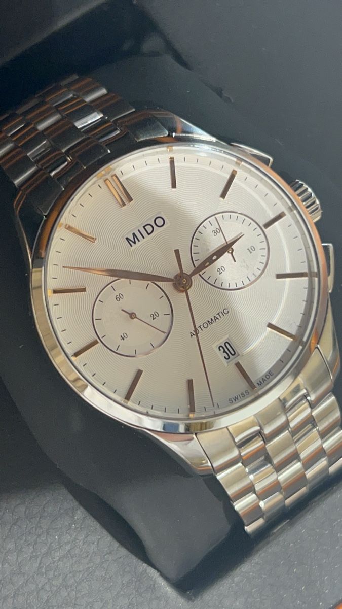 Mido Orologi: Mido Belluna Automatik Chronograph – Usato da Schaffhausen venduto da glamour-shop
