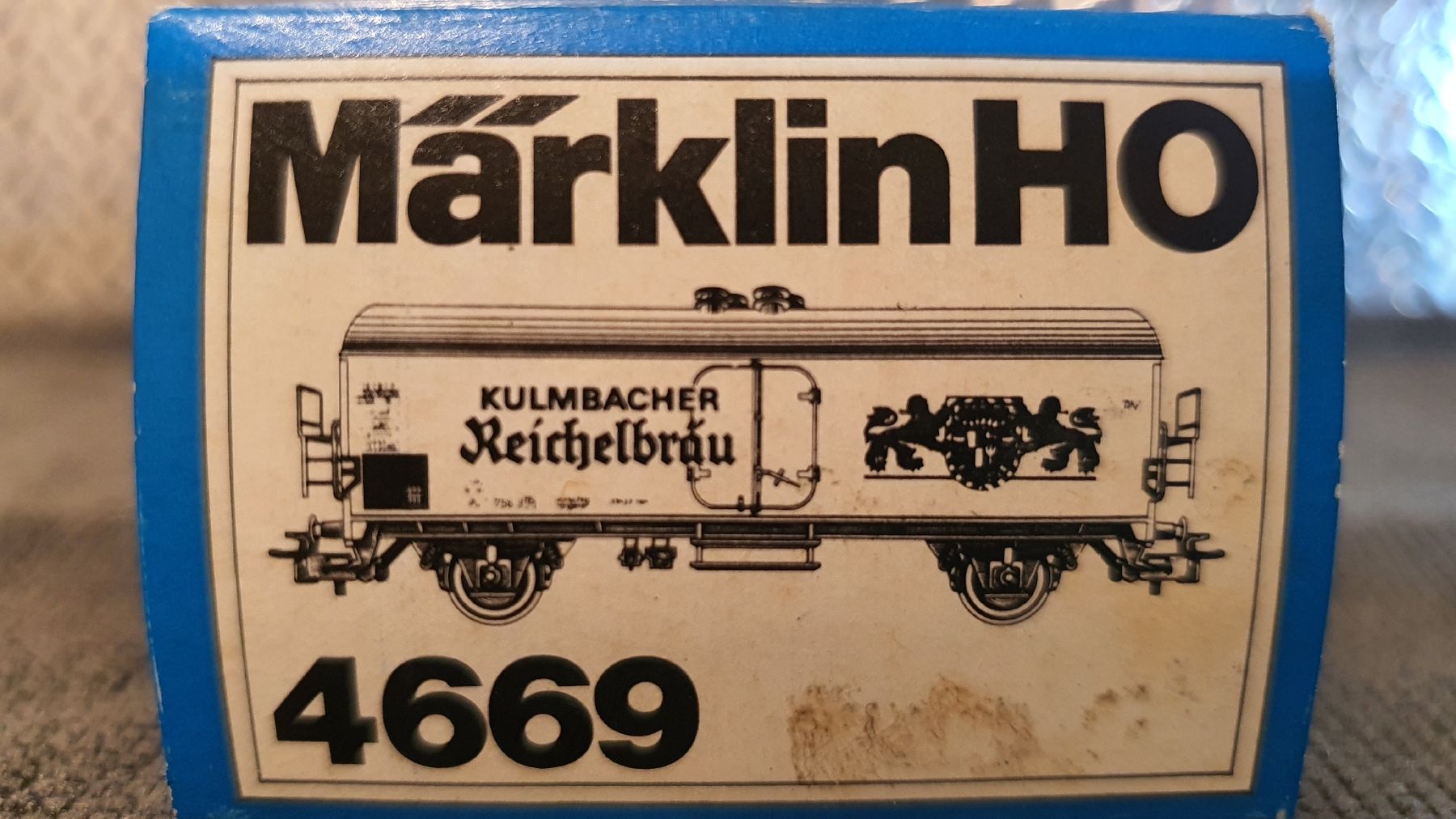 Märklin Modellini di ferrovie: MÄRKLIN 4669 GÜTERWAGEN  – Usato da Männedorf venduto da Modellbau-wyss 4