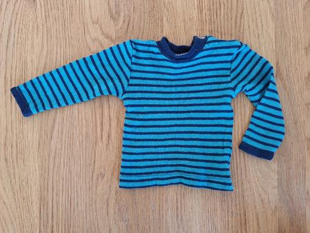 Wolle-Seide Oberteil / Shirt / Pulli Engel 56/62