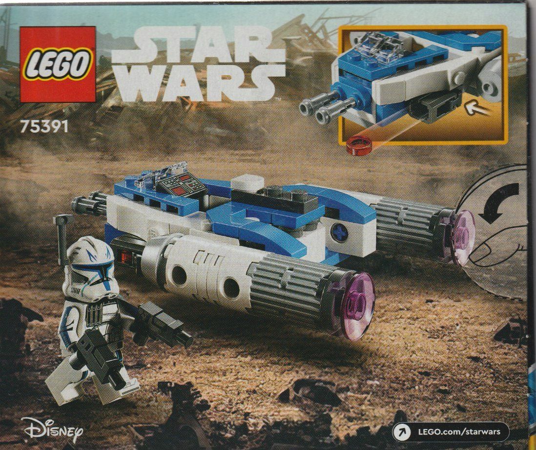 Lego Kit di costruzioni: LEGO STAR WARS 75391 CAPTAIN REX Y WING MICROFIGHTER – Nuovo e nell'imballaggio originale da Vezia venduto da Aquarius_Age 1