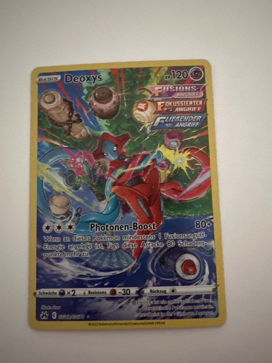 Pokémon Carte collezionabili: Pokemonkarte Deoxys – Nuovo (secondo la descrizione) da Grindel venduto da a.lie