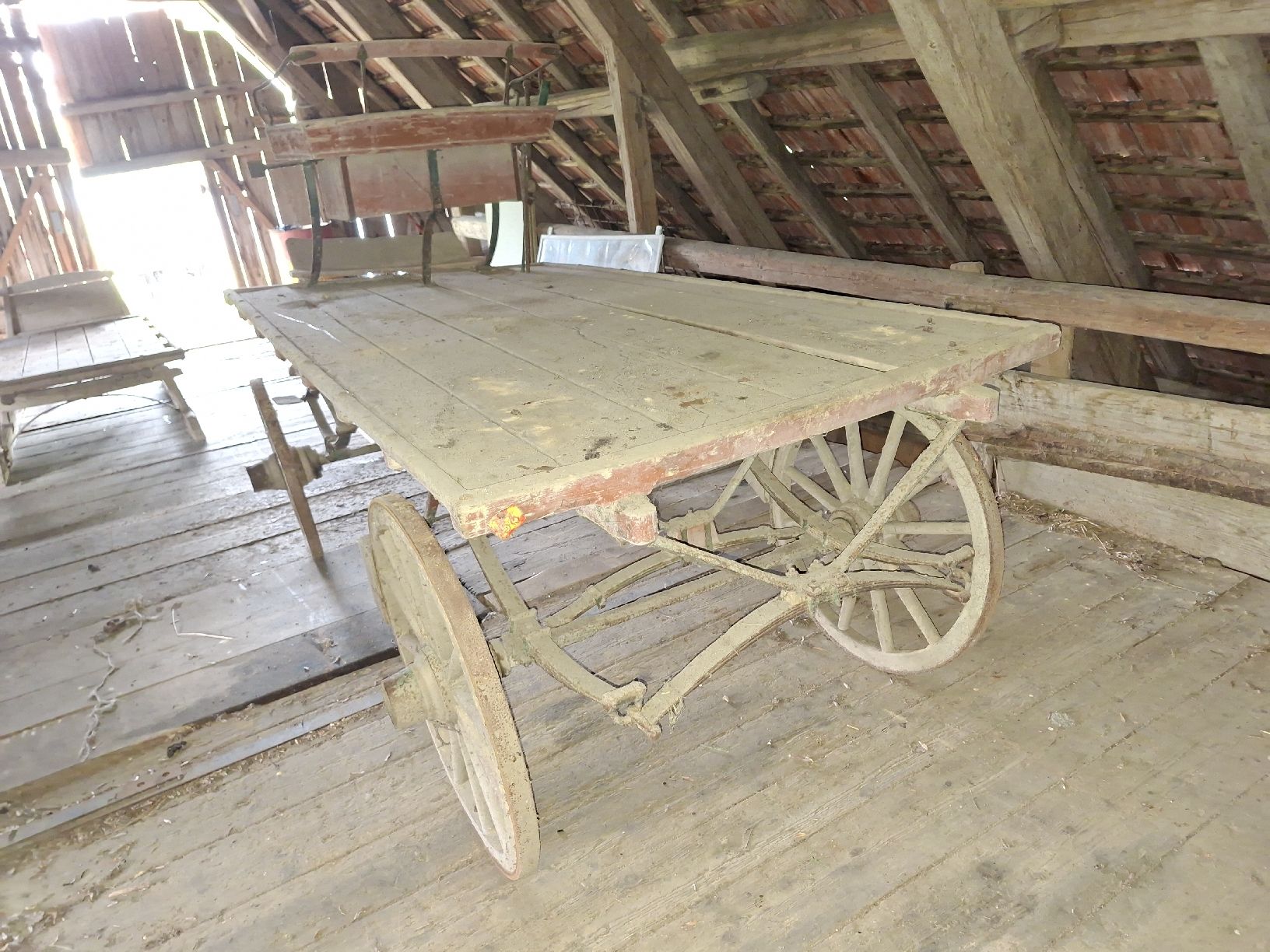 Carrozze: Antiker Leiterwagen / Pferdewagen - Deko oder Renovation! – Difettoso da Roggliswil venduto da roegu81 2