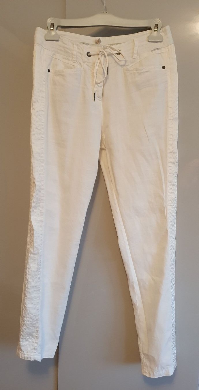 Marc Cain Pantaloni: Leinenhose von Marccain, Grösse 40 – Nuovo (secondo la descrizione) da Unterentfelden venduto da LookoutMt