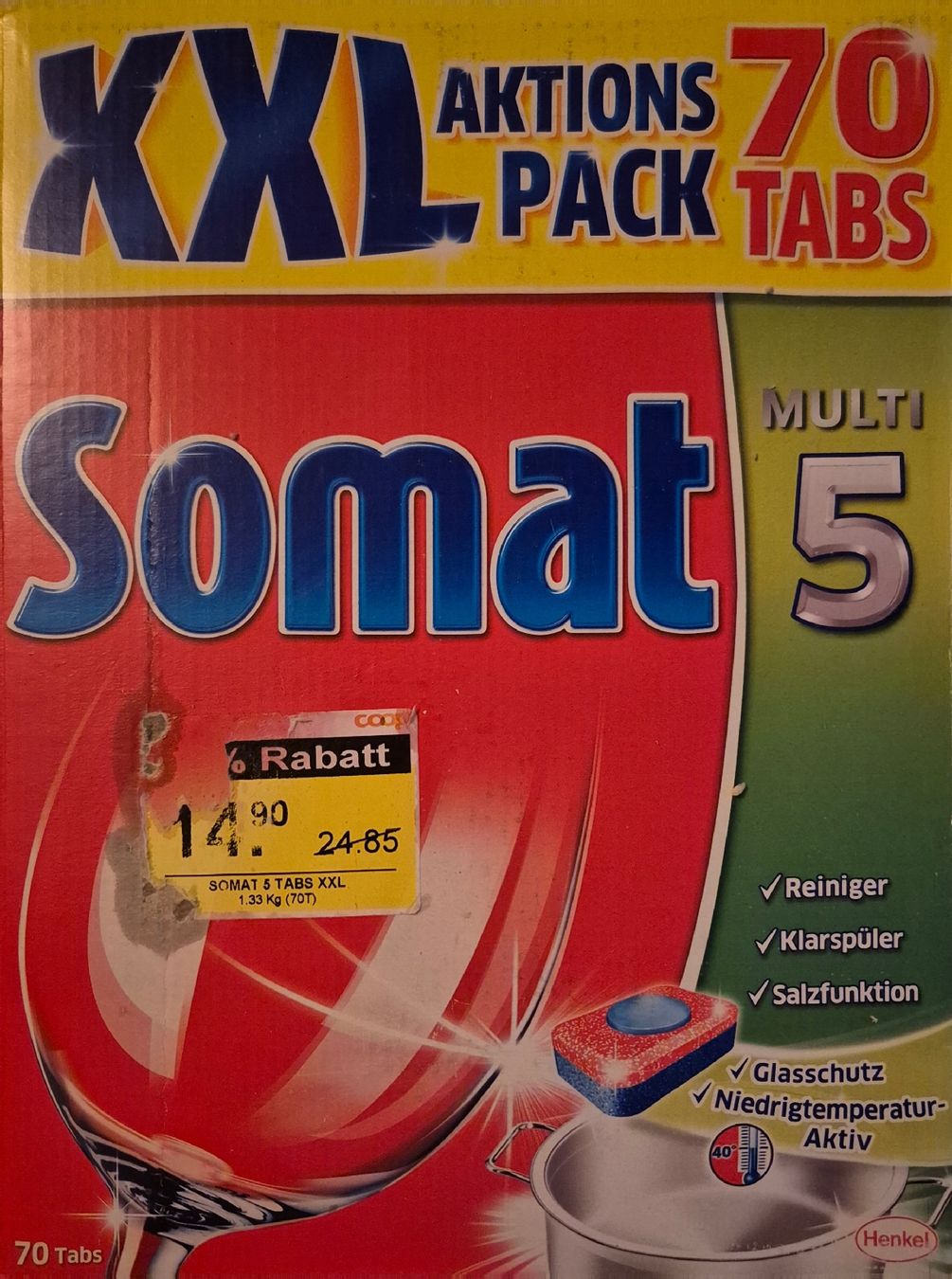 Lavastoviglie: Somat Multi 5, Geschirrspühl-Tabs – Nuovo e nell'imballaggio originale da Rüti ZH venduto da ste1980