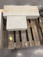 Betonblock Stufen grau 2 Stück neuwertig