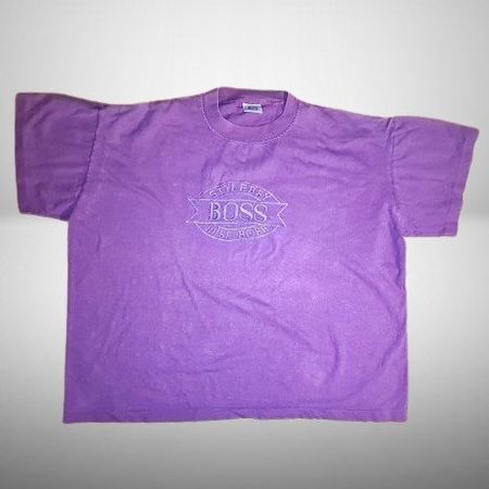 💜Stylisches HUGO BOSS T-Shirt in Lila 👕✨