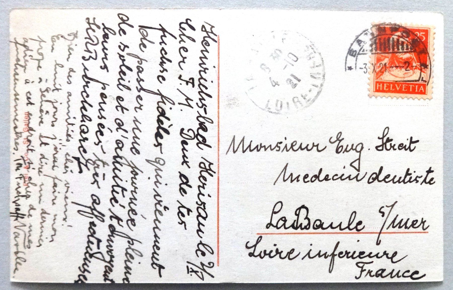 Cartoline postali: Herisau - Heinrischsbad – Usato da Fétigny venduto da Billy2miny 1