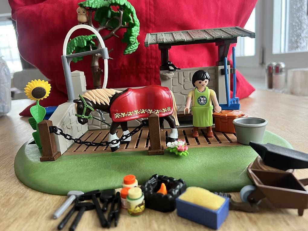 Playmobil Giocattoli: Playmobil Pferde Pflegestation – Usato da Meilen venduto da wehrluzern 2