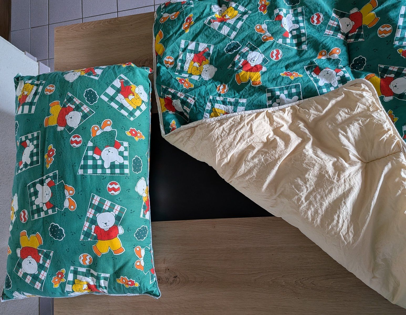 Decken: Couvre-lit enfant et son coussin assorti – Gebraucht aus Villariaz von Mariejoconde 2