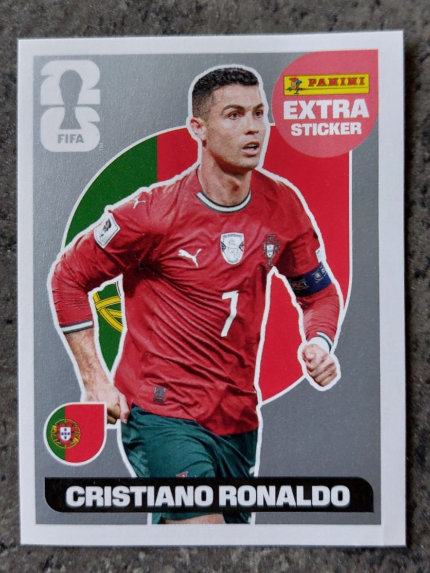 Panini Carte collezionabili: Panini Extra Sticker Cristiano Ronaldo Silber – Nuovo (secondo la descrizione) da Rupperswil venduto da medesauto