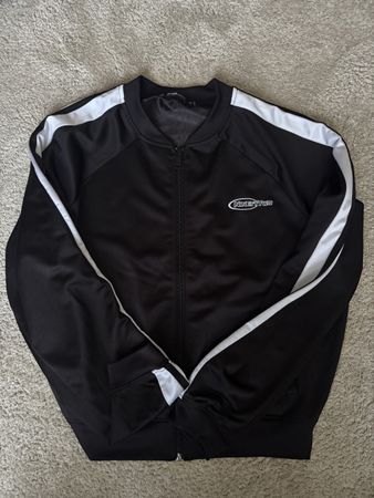 FB Sister Bomberjacke Schwarz Weiss Gr M Super Zustand!