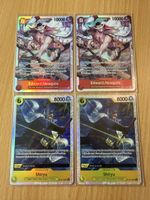 One Piece - 2 x Edward Newgate OP16-003 &2 x Shiryu OP16-108