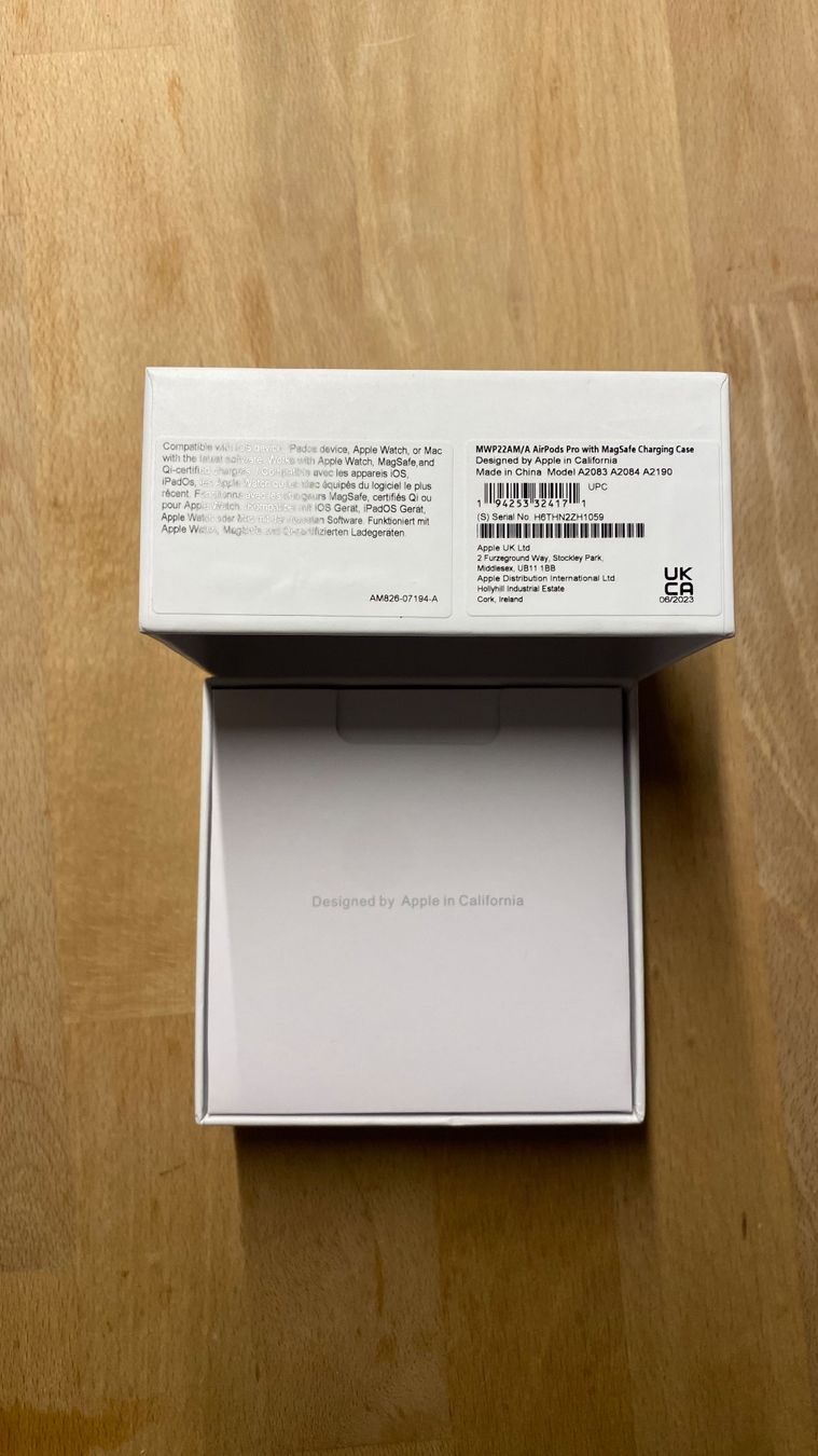 Apple Kopfhörer - Headsets: AirPods Pro 2. Generation – Neu (gemäss Beschreibung) aus Luzerm von  1