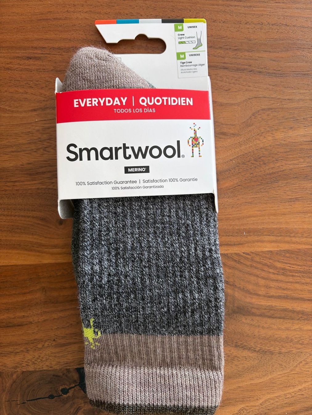 Smartwool Socken: Neu Smartwool Socken Merino Wolle, Grau, M – Neu und originalverpackt aus Wilen b. Wollerau von rosmarin13