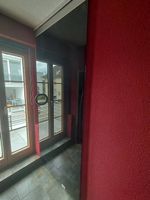 Big rolling glass door