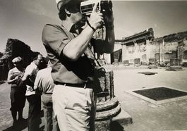 VINTAGE, André Gelpke (DE/CH) - Touristen in Pompei, Italien