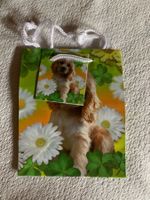 Geschenktüte Tüten Verpackung hund Blume Geschenk Tüte